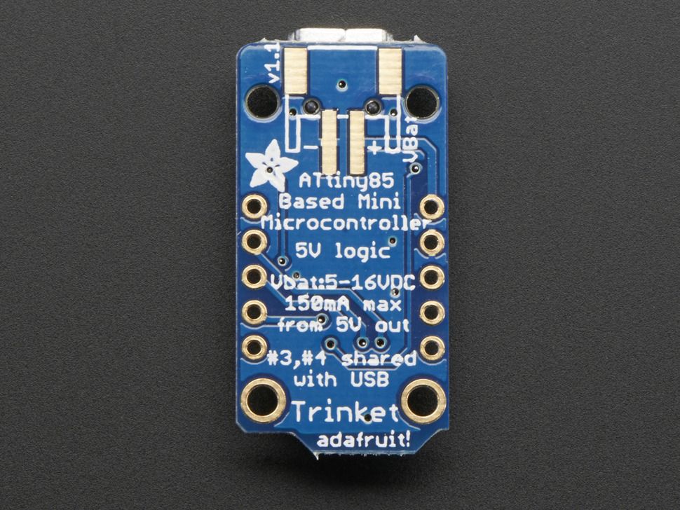 adafruit trinket 5v first project adafruit trinket 5v first project