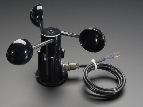 Anemometer - Kanalas szélsebességmérő szenzor Analóg feszültség kimenettel