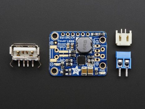 PowerBoost 1000 Basic - 5V USB Boost @ 1000mA 1.8V - bemeneti feszültségtől