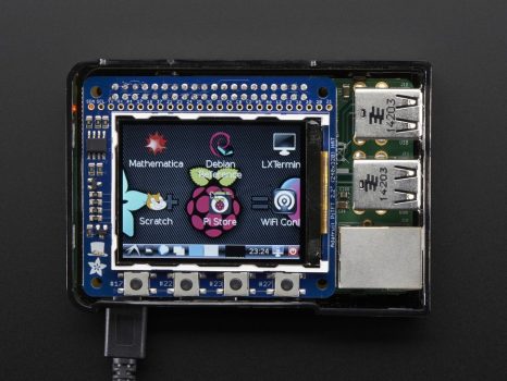 Raspberry PI TFT kijelző 2.2” HAT - 320x240 - (nem érintős)