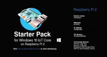 Windows 10 IoT Core fejlesztői csomag Raspberry Pi-hez