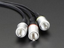   4 pólusú 3.5mm Jack - RCA Audio Video kábel Raspberry PI A+/B+/ PI2 / PI3 modellekhez