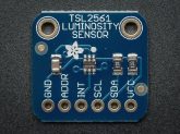   TSL2561 digitális fényerő / lux / fényérzékelő szenzor I2C interfésszel