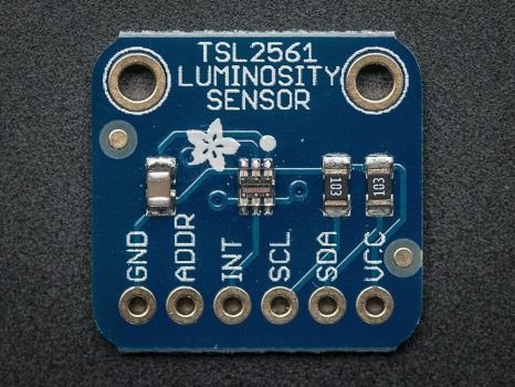 TSL2561 digitális fényerő / lux / fényérzékelő szenzor I2C interfésszel