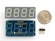 Adafruit 0.56" 4-Digit 7-Segment Display w/I2C Backpack - Sárga