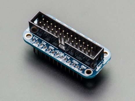 Adafruit GPIO kábel + próbapanel csatlakozó