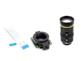   Raspberry Pi High Quality Camera - ZOOM KIT - HQ kamera , 8-50 mm  ZOOM Lens 3MP optika csomag