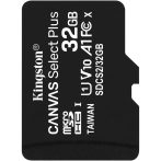   KINGSTON 32GB micSDHC Canvas Select Plus 100R A1 C10 - Telepített rendszerrel PI5-höz