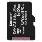   KINGSTON 512GB micSDHC Canvas Select Plus 100R A1 C10 - Telepített rendszerrel PI5-höz