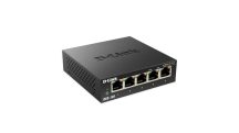 D-LINK SWITCH 5X1000MBPS FÉMHÁZAS DESKTOP - DGS-105/E