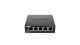 D-LINK SWITCH 5X1000MBPS FÉMHÁZAS DESKTOP - DGS-105/E