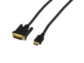 HDMI-DVI-D V1.4 monitor kábel 1m