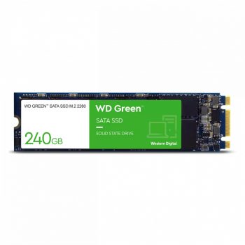 WD Green SATA 240GB Internal SSD Solid State Drive - SATA 6Gb/s M.2 2280 – WDS240G3G0B
