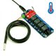 TOSR04-T  4 csatornás USB/Wireless relémodul - max 10A 250VAC - DS18B20 hőmérő támogatással