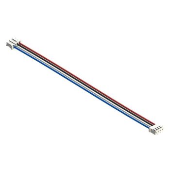I2C kábel - 4 vezetékes 4 polusú 2mm anya csatlakozóval - I2C modulokhoz - hosszú 15 cm