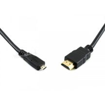 Micro HDMI - HDMI kábel 2m fekete