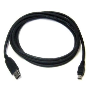USB-microUSB tápegység kábel 0.6m