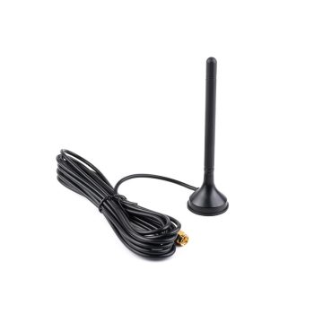 Mágneses antenna LTE / GSM modemekhez - LTE 3,5dBi 50Ω 698÷960MHz,1710÷2700MHz apa,SMA 2 m