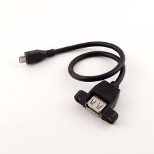 Beépíthető USB2.0 USB-A - micro USB kábel