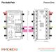 PICO Audio modul - Line-Out  és  fejhallgató erősítő kimenet - PCM5100A DAC 32-bit, 384KHz