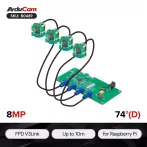   Arducam V3Link Camera Kit for TI Development Boards-4×IMX219 V3Link Kit