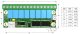 RL805S - I2C Relé 5V 1A PCF8574