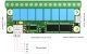 RL812SA - I2C Relé 12V 1A PCF8574A