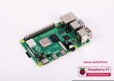   Raspberry Pi 4 Model B / 4GB - 64bit 1.5GHz Quad-Core / Bluetooth5 BLE / 802.11 b/g/n/ac WIFI / Gigabit Ethernet / Dual 4K micro HDMI