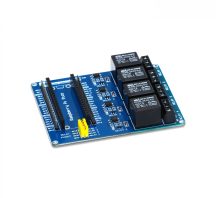 Raspberry Pi Pico Relé modul - 4 csatornás optocsatolt