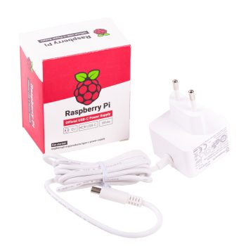 Hivatalos 5.1V 3A USB-C tápegység Raspberry PI-4B-hez - EUW