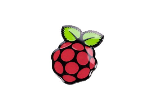 Raspberry PI kitűző - 30mm 