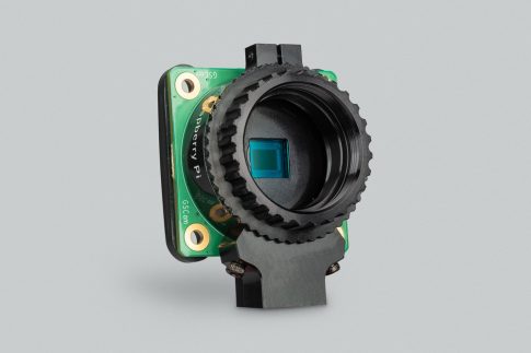 Raspberry Pi Global Shutter Camera - Nagysebességű Sony IMX296LQR-C - 1.58 MP szenzor - C és CS típusú objektív illesztés