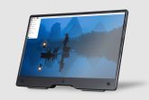   Hivatalos Raspberry Pi 15,6 hüvelykes monitor, 1920 × 1080 felbontás, szabványos HDMI port, IPS, VESA rögzítési támogatás, állítható szögű állvánnyal és hangszórókkal - fekete