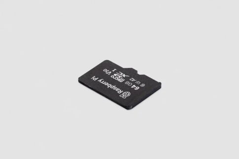 RPi MicroSD kártya 64GB A2 Class Előre programozott Raspbian_Bookwormmal