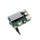 4 × 8 RGB LED HAT Raspberry Pi-hez - WS2812B