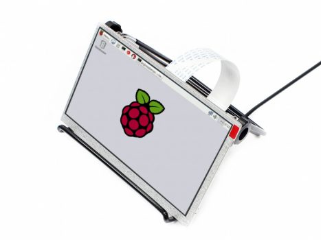 7inch IPS 1024x600 Kijelző Raspberry Pi-hez, DPI interface, nem érintős