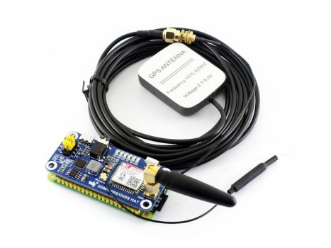 GSM/GPRS/GPS-GNSS/Bluetooth Navi-HAT Raspberry Pi-hez ajándék antennákkal