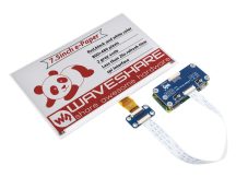   7,5 inch E-Paper E-Ink kijelző  Raspberry Pi-hez, 800 × 480, piros / fekete / fehér, SPI