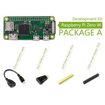 Raspberry Pi Zero W (built-in WiFi) Development Kit - Basic csomag