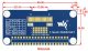 1.3inch OLED Raspberry Pi display HAT, 128x64 pixel, SPI/I2C interface