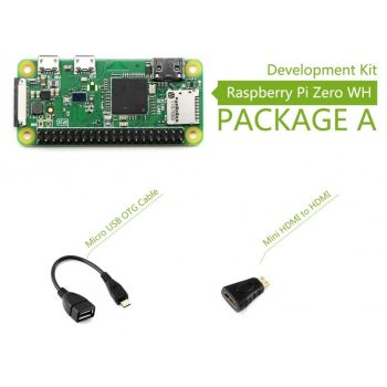 Raspberry Pi Zero WH (built-in WiFi) Development Kit - Basic csomag