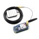 NB-IoT / eMTC / EDGE / GPRS / GNSS (GPS,GLONASS,BeiDou és Galileo) HAT Raspberry Pi-hez, SIM7000E chippel