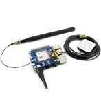   4G / 3G / 2G / GSM / GPRS / GNSS (GPS/GLONASS) HAT modul Raspberry Pi-hez, SIM7600E LTE CAT4 150Mbps IoT