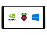   5.5inch HDMI AMOLED Kapacitiv érintőkijelző, 1920x1080, karcálló üveggel Raspberry PI-hez