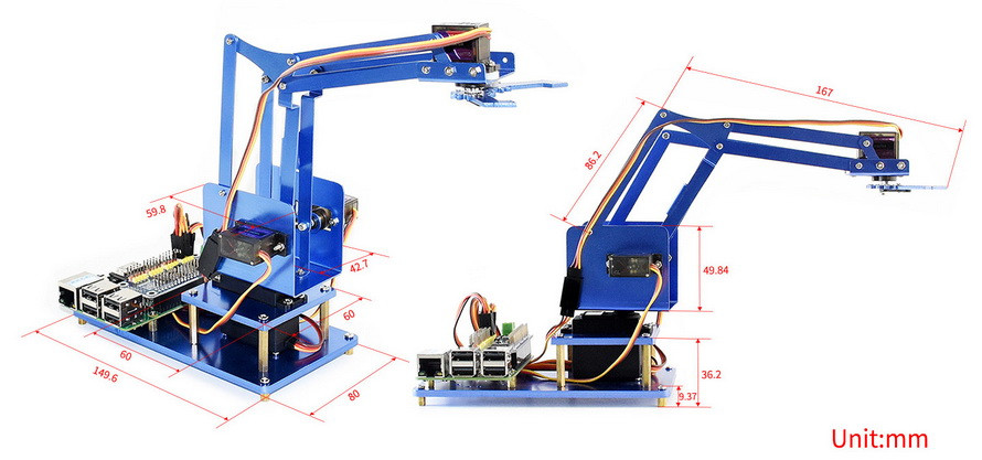 robotkar Raspberry PI-hez