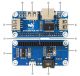 Ethernet / USB HUB HAT bővítő modul Raspberry Pi-hez , 1x RJ45 Ethernet Port, 3x USB Ports