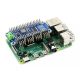 Servo Driver HAT Raspberry Pi-hez, 16-Channel, 12-bit, I2C