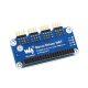 Servo Driver HAT Raspberry Pi-hez, 16-Channel, 12-bit, I2C