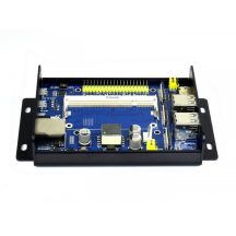   Compute Module IO Board  PoE-vel Raspberry Pi CM3 / CM3L / CM3+ / CM3+L modulokhoz fém házban