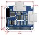 2 csatornás RS232 bővítő HAT modul Raspberry Pi-hez - izolált